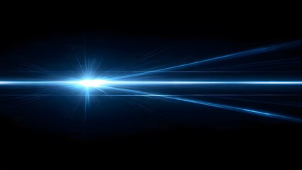 Naklejka premium abstract blue background with rays
