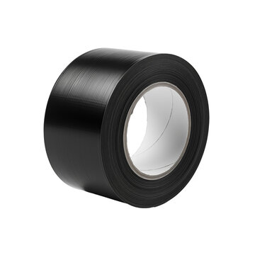 black duct tape roll png