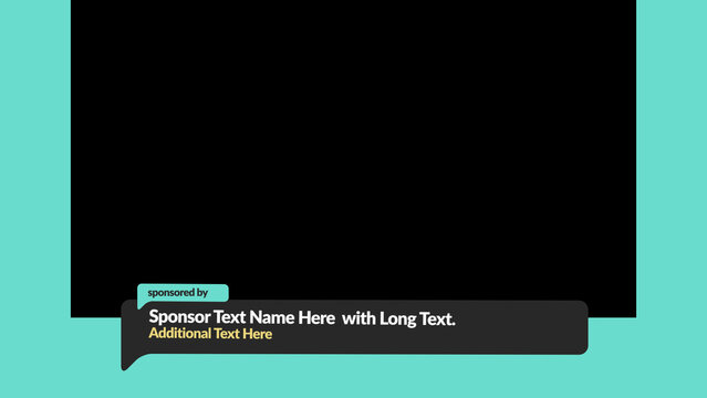 Broadcast Motion Shapes Sponsored &ndash; Dynamic Abstract Shapes Animation, Modern TV Graphics Elements for Promo, Lower Thirds, Transitions and Broadcast Design