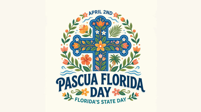 Pasca Florida Day Decorative Design