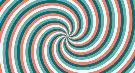 Naklejka premium Vibrant Swirling Stripes Pattern Background