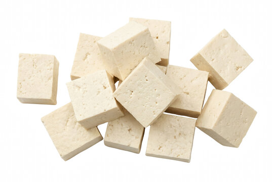 Fresh Diced Firm Tofu Blocks