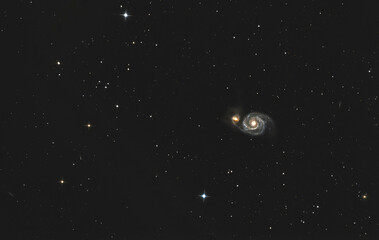 La Galaxie du Tourbillon M51