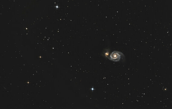 La Galaxie du Tourbillon M51