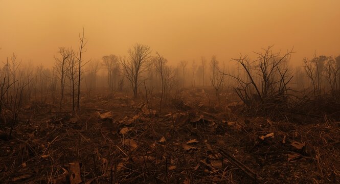 Devastation from wildfires sparked by persistent drought and frequent lightning events