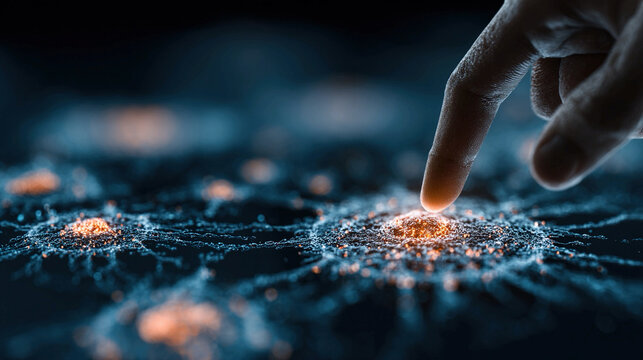 Digital pathology tumor detection algorithms concept demonstrating AI tissue analysis automated diagnostic interpretation predictive oncology frameworks