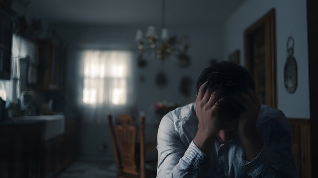 Peter caught in the moment where fear contradicts his former declaration, subtle defensive posture, layered setting with muted human presence, balanced natural lighting, medium shot with a 45mm lens, 