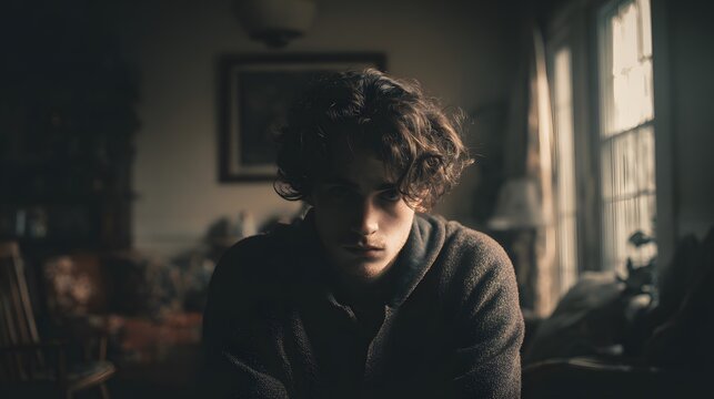 Peter caught in the moment where fear contradicts his former declaration, subtle defensive posture, layered setting with muted human presence, balanced natural lighting, medium shot with a 45mm lens, 