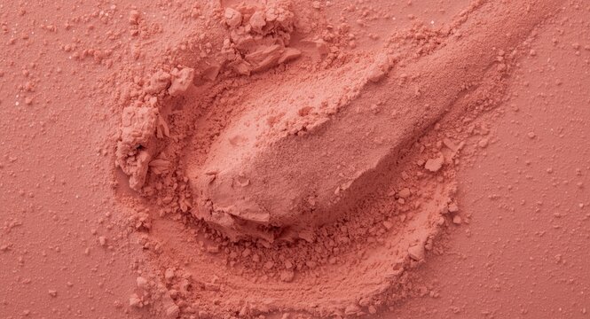 Organic pink bentonite clay powder for beauty treatments and simple DIY recipes
