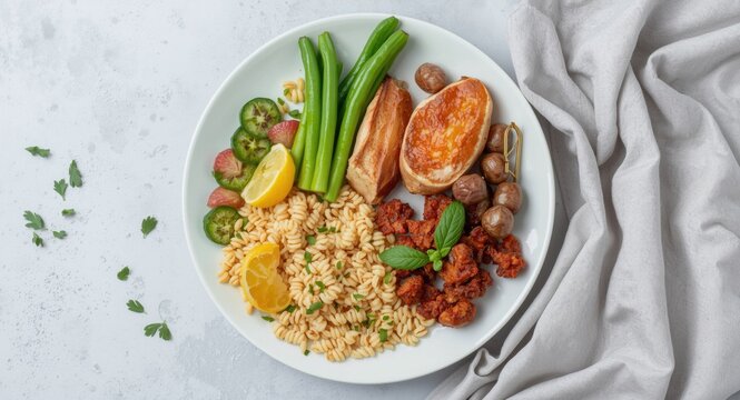 Healthy meal options for managing gout and enhancing kidney function