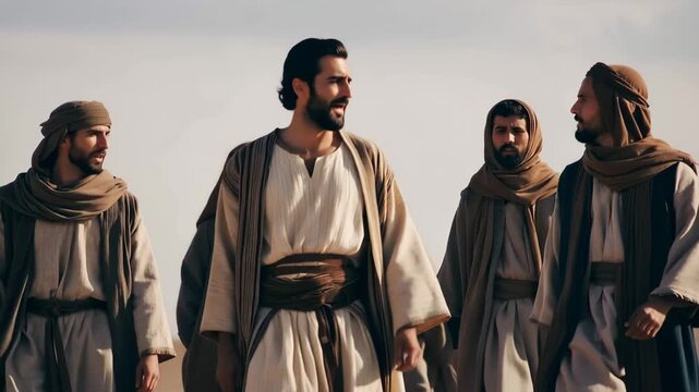 Jacob ordered his sons to go to Egypt to buy grain. Biblical story
