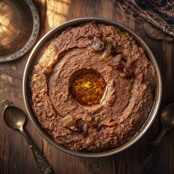 Harissa (Kashmir) &ndash; Meat paste, Traditional Kashmiri winter breakfast delicacy, Rich spiced meat paste, Traditional Kashmiri dish, Indian Recipe, Asian Cuisine