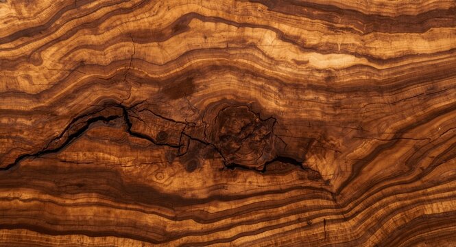 Luxurious heavily figured Acacia Koa wood with rich grain patterns