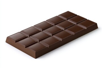 Fototapeta premium Professional Chocolate Bar Wrapper Shot on Simple Background Ready for Design Mockups