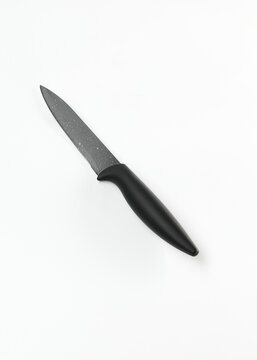 kitchen knives on a white background