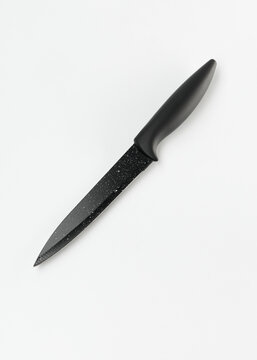 kitchen knives on a white background