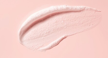 Fototapeta premium Hydrating facial cream showcasing plush cushion texture
