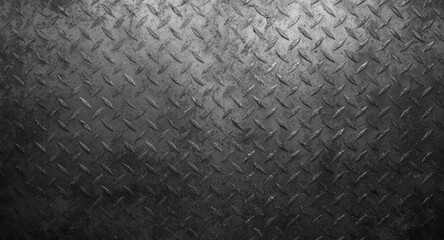 Fototapeta premium abstract background featuring metal floor plate grain