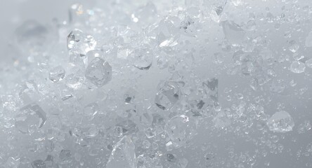 Obraz premium Macro shot of sugar crystals highlighting diabetes and dietary impact