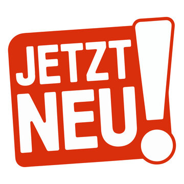 jetzt neu sale label promotion badge