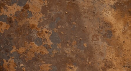 Fototapeta premium Brown and ash hues blend in abstract pattern creating an earthy textured background