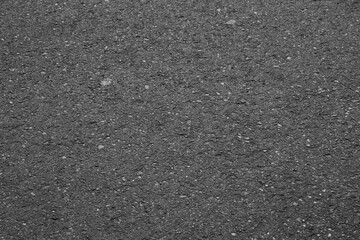 Fototapeta premium top front view of new asphalt road texture as background Empty asphalt road surface with dark pattern