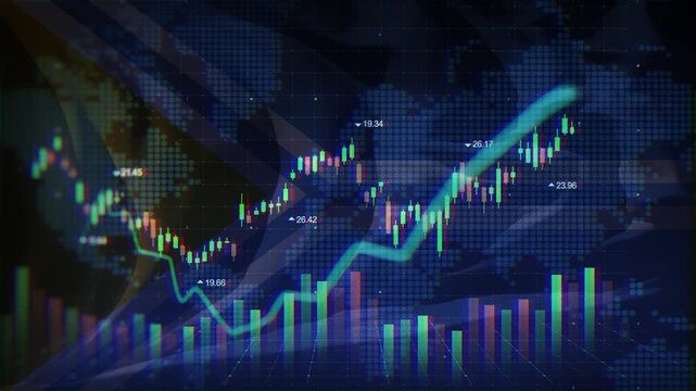 Tuva Flag Waving Stock Market Concepts