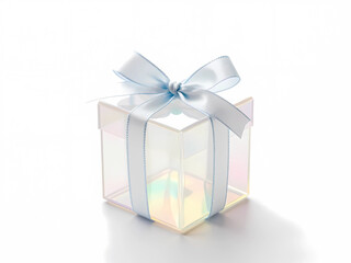 Obraz premium gift box isolated on white
