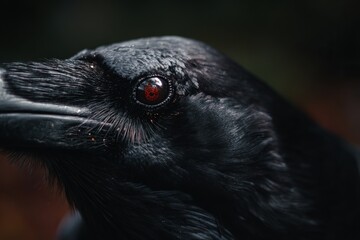 Obraz premium close up of a crow