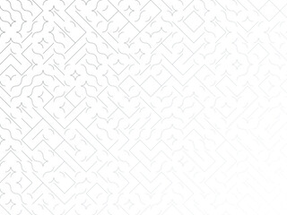 Obraz premium Modern Truchet Weave Tiling Background Illustration
