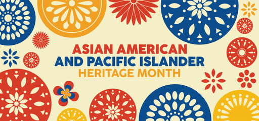 Asian American Pacific Islander Heritage Month Celebration Vector Design, API Heritage Month © JK2507