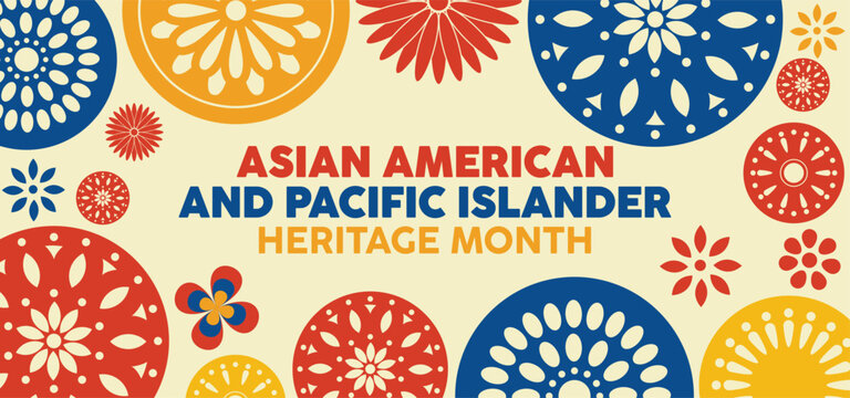 Asian American Pacific Islander Heritage Month Celebration Vector Design, API Heritage Month
