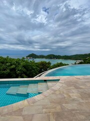 Fototapeta premium swimming pool & view