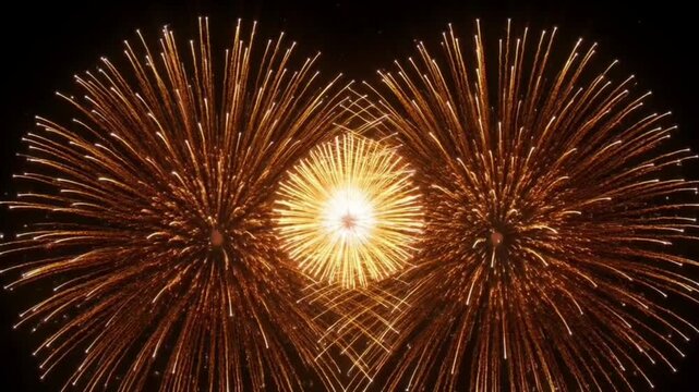 Summer Fireworks Sparkle Trails