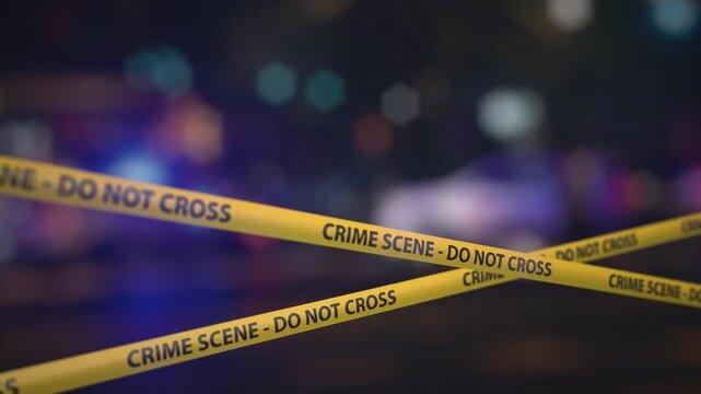 Crime scene do not cross tape