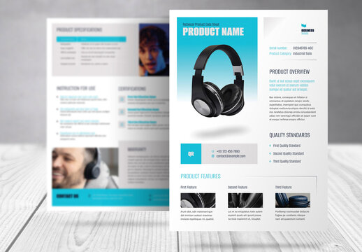 Product Specification Data Sheet Template 