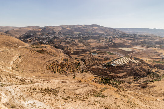 Landscape near Karak town, Jordan