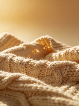 Wool knitted fabric