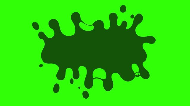 Abstract Watercolor Ink Dropper Transfer &ndash; Artistic Inkjet Transition and Liquid Paint Leakage with Copy Space &ndash; Isolated Element