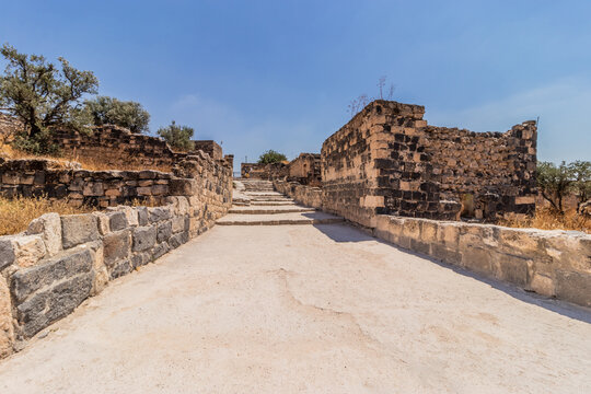 Roman ruins in Umm Qais, Jordan