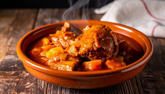 Andalusian Rabo de Toro Slow Braised Oxtail Stew
