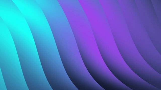 Soft waves ripple across a gradient sky. Calm blues meet deep purples in flowing curves. The design feels soothing, modern, and elegant. Perfect for digital backgrounds or creative presentations