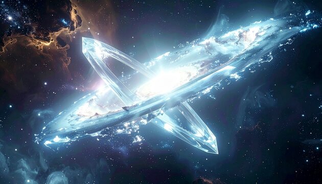 Stunning Star Explosion in Deep Space.