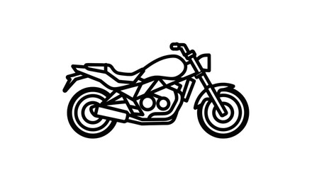 Naklejka premium Simple black and white line art illustration of a playful dolphin jumping, minimalist marine animal drawing icon