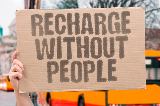 "Recharge Without People" Recharging without people around is not antisocial behavior &mdash; it is a deliberate and healthy way to restore real energy. DRAIN. SOCIAL. SELF. MIND. ENERGY.