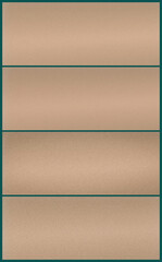 Fototapeta premium Soft beige gradient panels with a gentle metallic texture create a calm, neutral backdrop ideal for elegant branding, packaging mockups, web headers, or minimalist layouts.