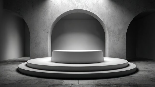 interior with columns