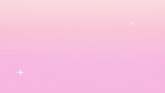 Dreamy Kawaii Star Loading Screen Loop Animation, Pastel Pink Yumekawaii Waiting Screen
