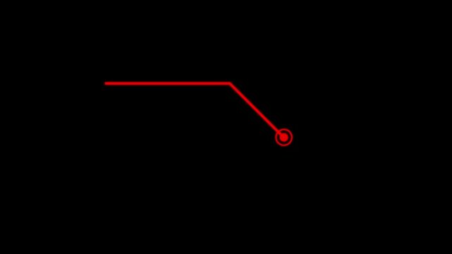 Hud callout rectangle text box animation. HUD graphics around the edges for use in movies, Technological HUD template callout. Motion graphics of hud callout icon. 4k animation motion video.