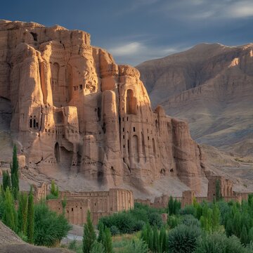Explore the Bamiyan Valley home to the giant Buddha statues carv